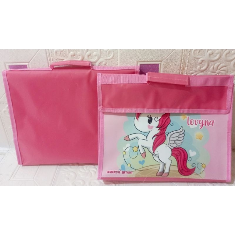 Folder bag custom gambar