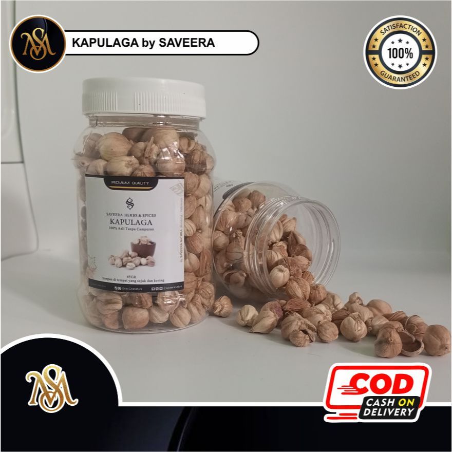 

KAPULAGA KERING non - BUBUK / KAPOLAGA PUTIH BERSIH ORGANIK MURAH 100% ALAMI PREMIUM tanpa CAMPURAN