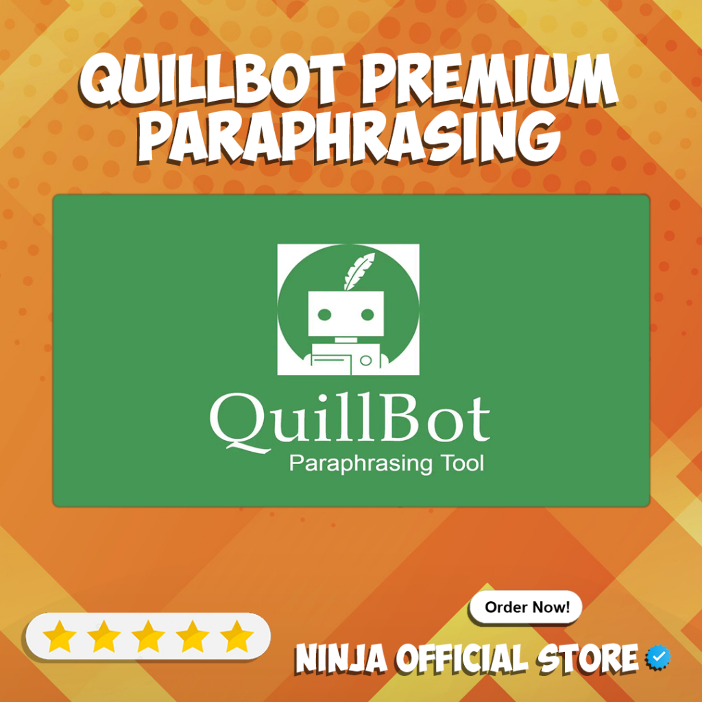 Akun Quillbot Premium Quill BOT Paraphrasing Tool iOS Android iPhone Bergaransi All Devices Desktop PC