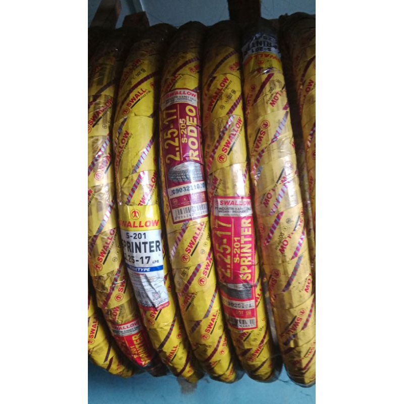 Ban luar sepeda motor Bebek untuk Supra, Revo, Jupiter, Blade, Verza, Vixion. Ukuran 225 -17.