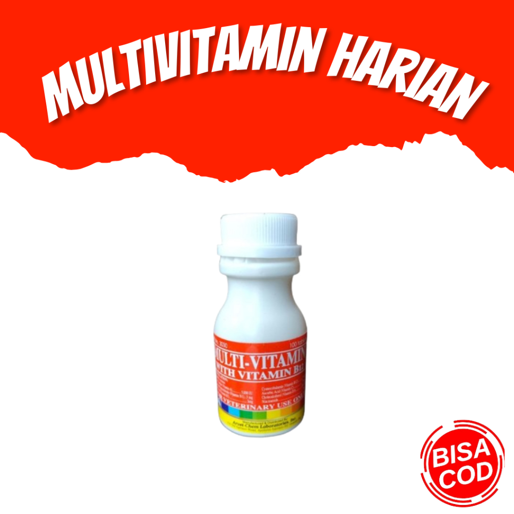 Multifitamin Filipin, Obat Ayam, Vitamin Ayam, Perawatan Ayam