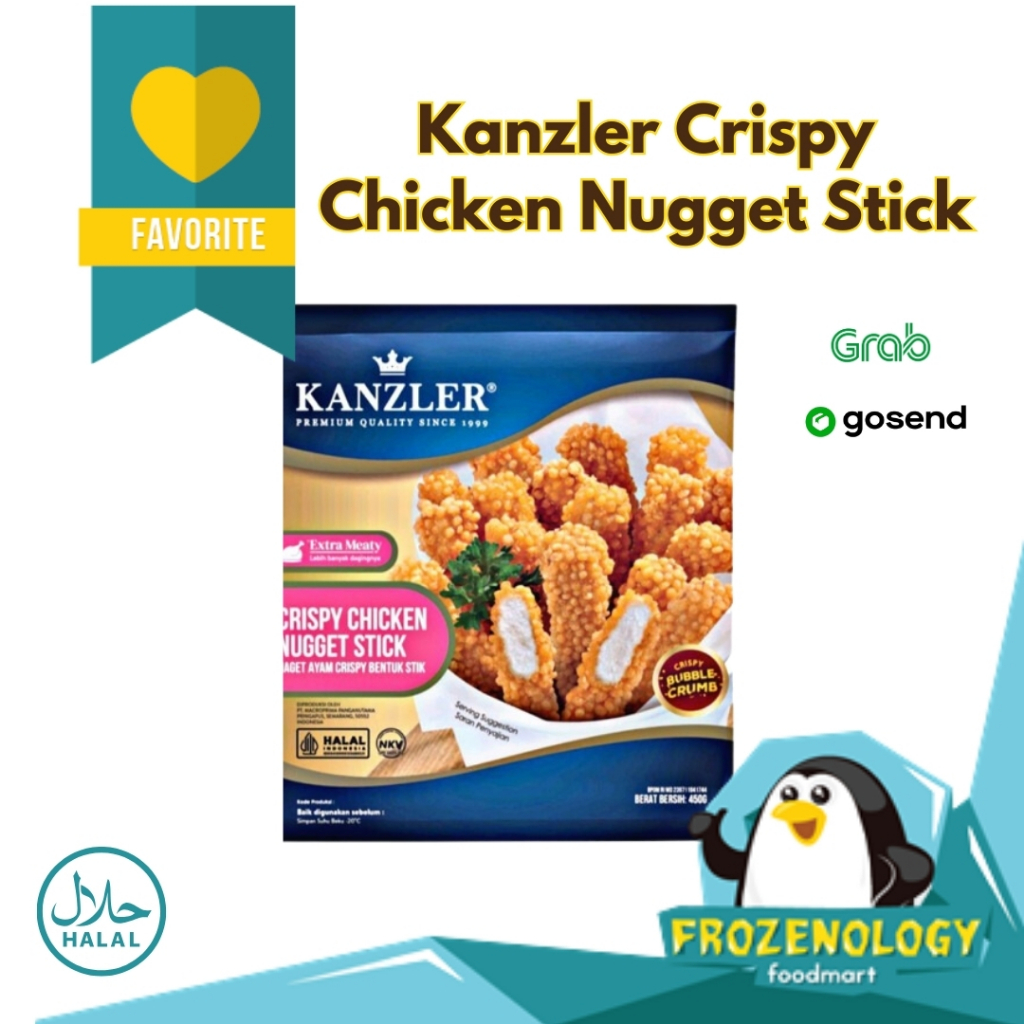 

Kanzler Nugget Stick | Kanzler Crispy Chicken Nugget Stick 450gr
