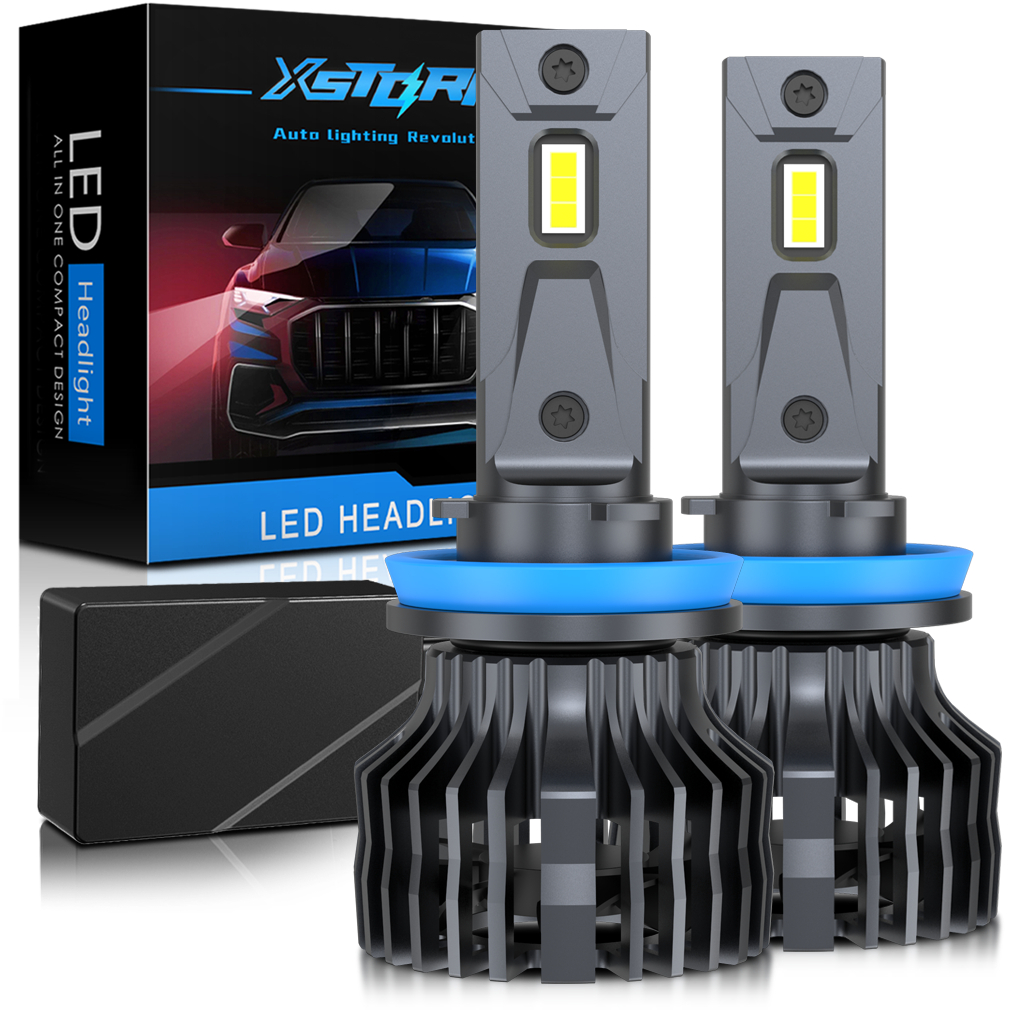 XSTORM 2pcs 150W 30000LM high power H4 LED lamp  H7 H11 9005  6000K white canbus lampu LED