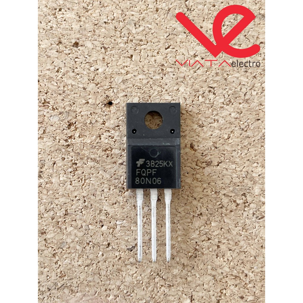 FQPF80N06 KECIL FAIRCHILD 80N06 TRANSISTOR FQPF 80N06 FQPF80N06 FQPF 80N06