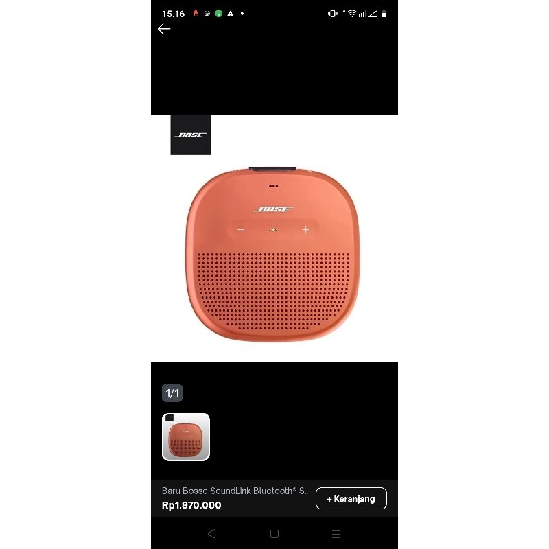 Bose Soudlink Bluetooth Speaker