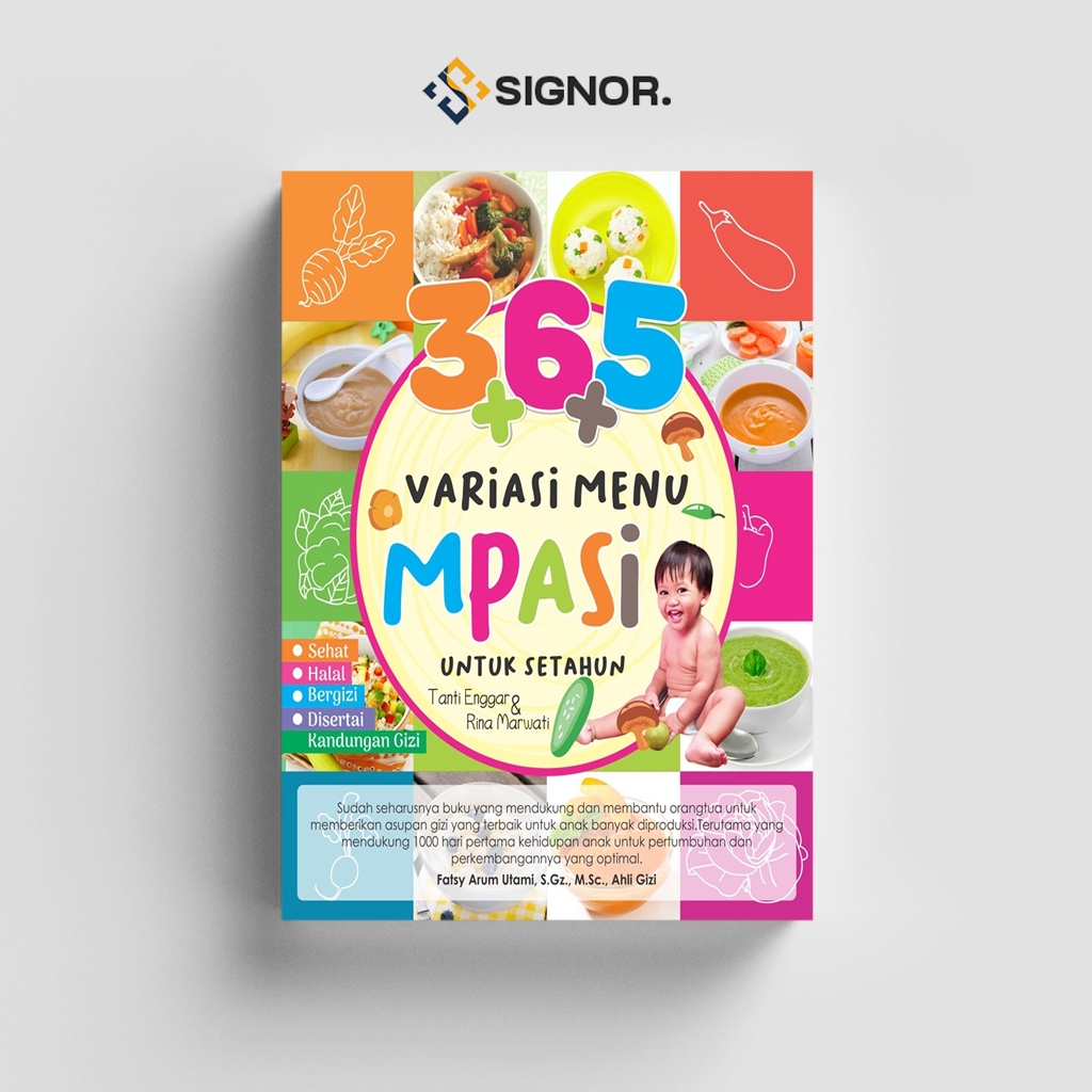 

[ID1922] 365++ Variasi Menu MPASI untuk Setahun - Tanti Enggar