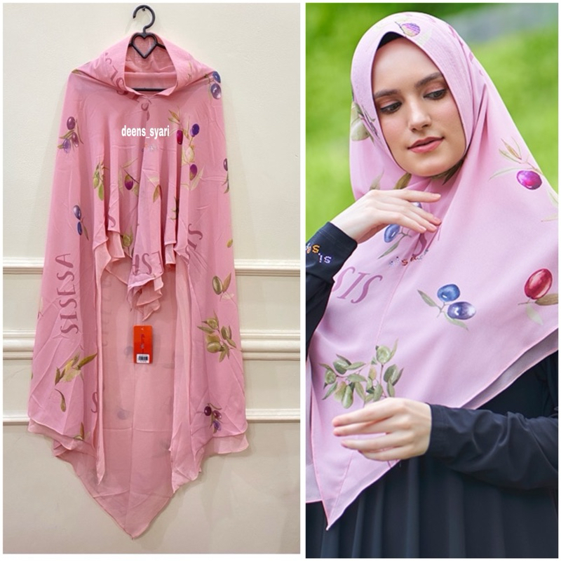 sale sisesa khimar pink