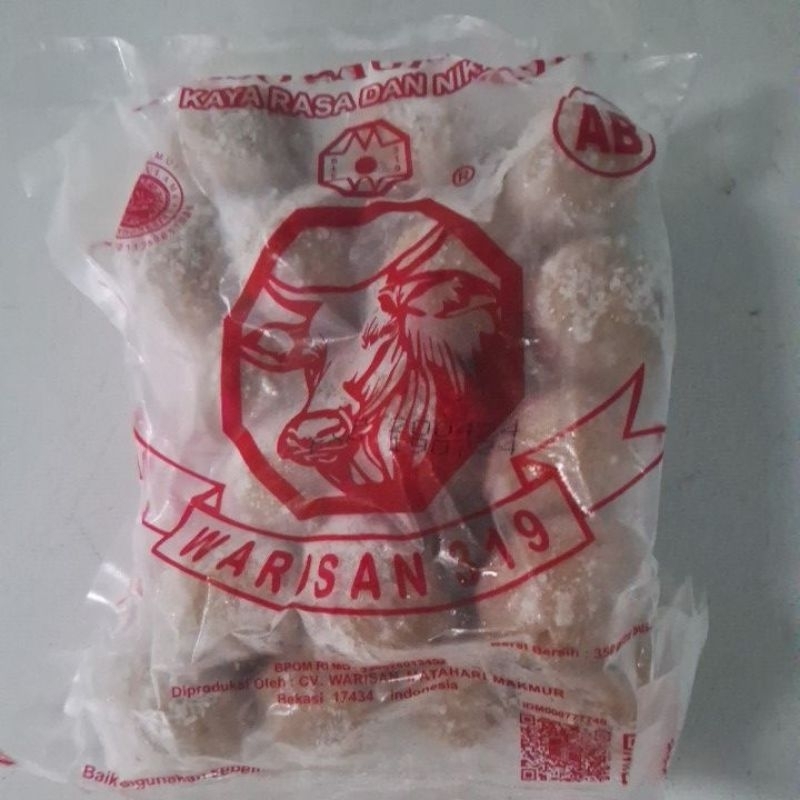 

bakso warisan isi 25pcs