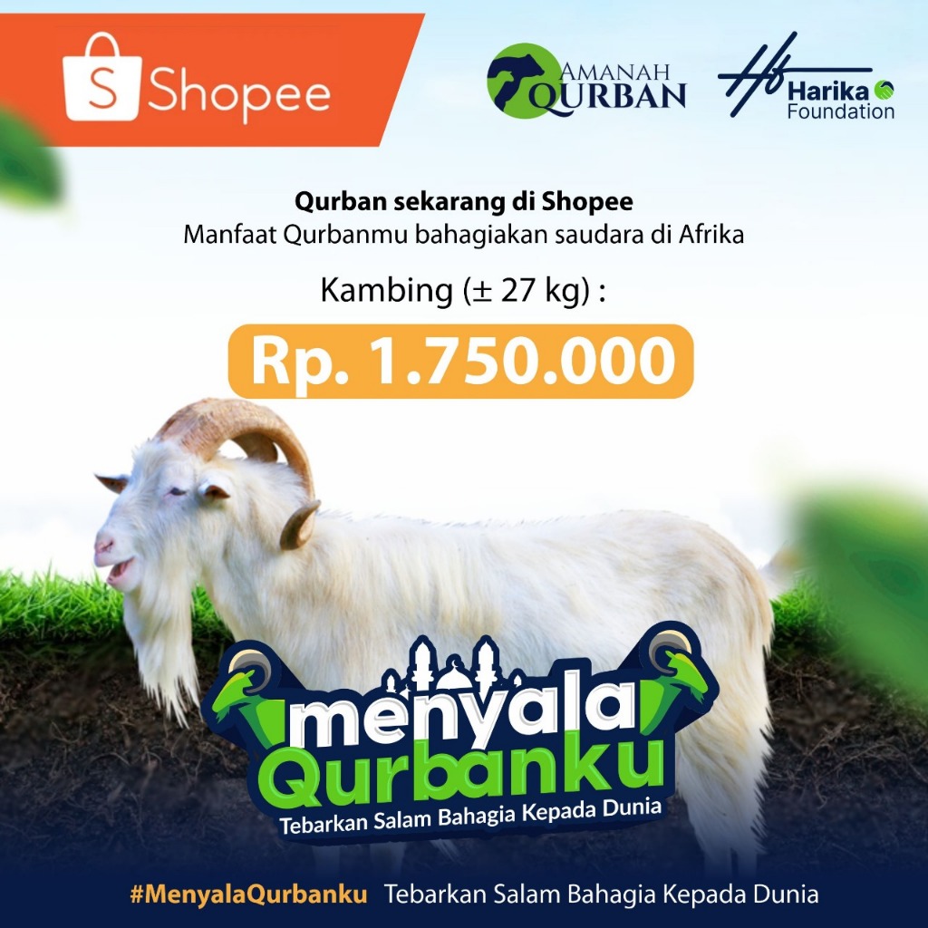 

Kurban Kambing Afrika - Amanah Qurban