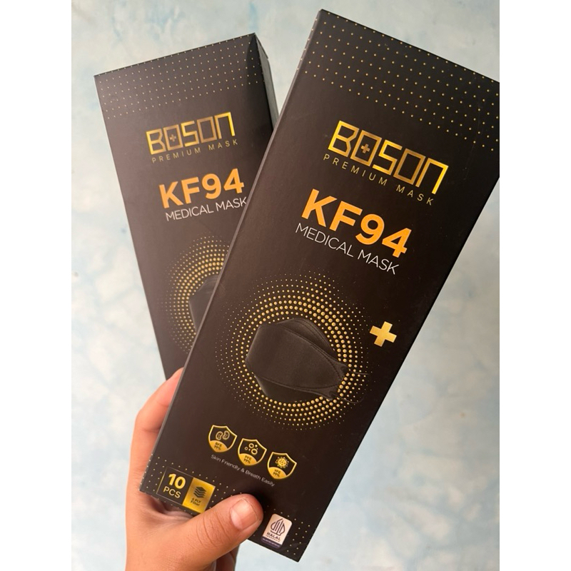 masker kf94 boson hitam murah