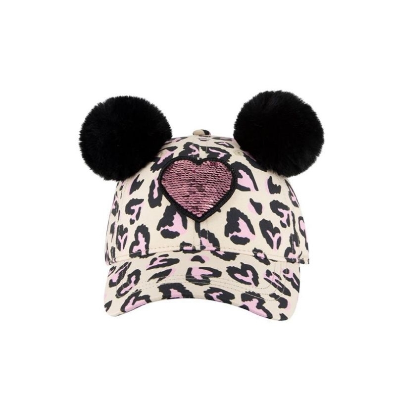 SKECHERS CHEETAH LOVE BASEBALL HAT GIRLS - MULTI COLOR