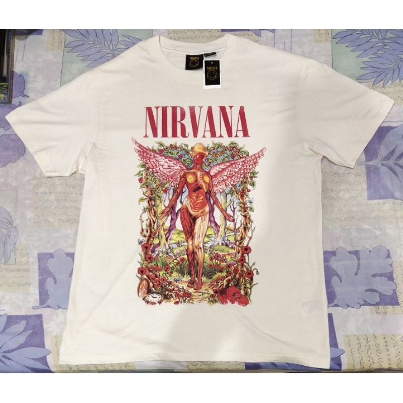 Kaos official Nirvana - In utero - Cotton on T-shirt