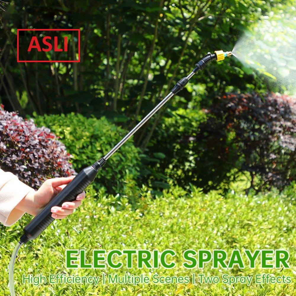 Semprotan Penyiram Tanaman Elektrik Adjustable Stick Spray Selang 5M / Semprotan tanaman