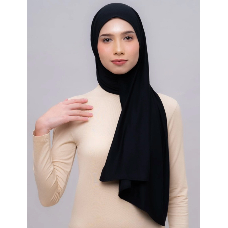 Na Pocut Napocut Kerudung Everyday Pashmina Hijab Tencel Kaos Meletoy Adem