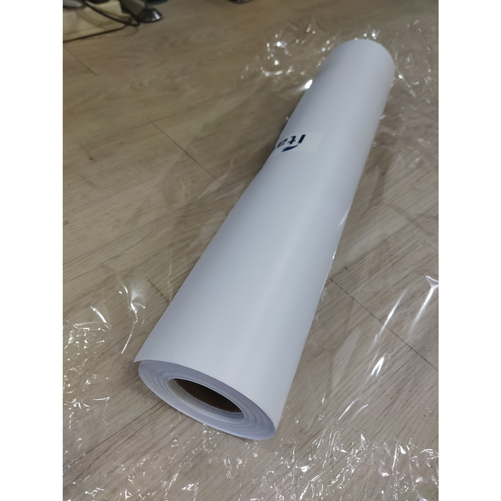 Sticker Skotlet Putih Doff Merk Itac 45cm Per Meter