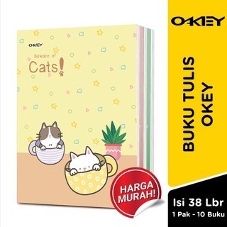 

Okey Buku Tulis 38 Lembar 1 Pack