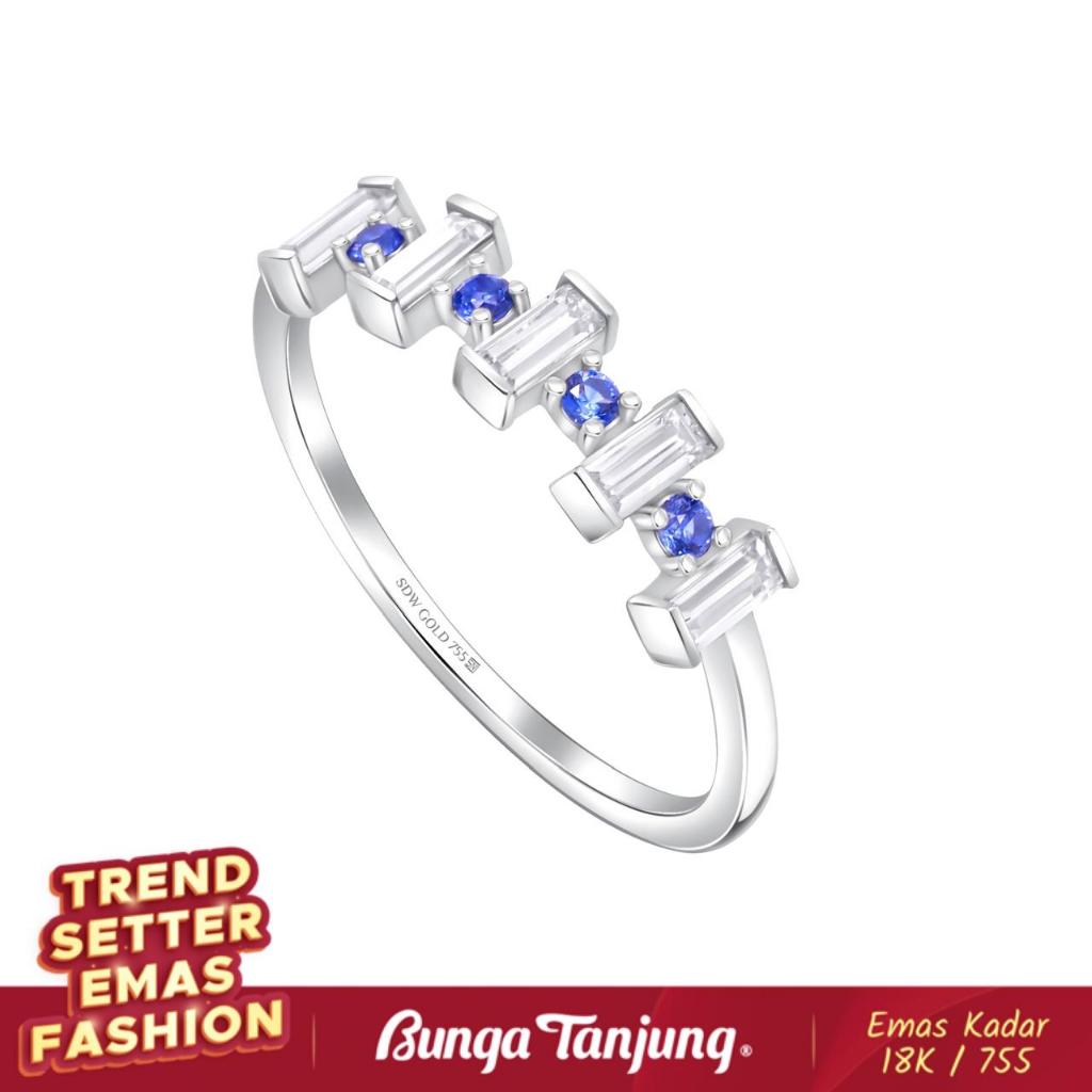 CINCIN BAGUETTE SAPPHIRE SERIES - SDW GOLD - EMAS 18K - BUNGA TANJUNG GOLD