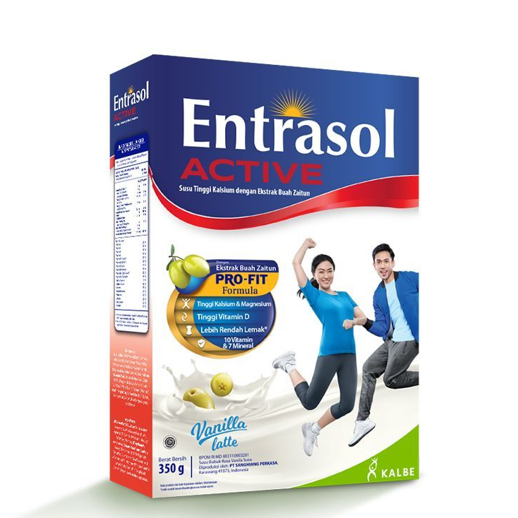 

ENTRASOL ACTIVE 160 GR - MEMBANTU MEMENUHI NUTRISI TUBUH