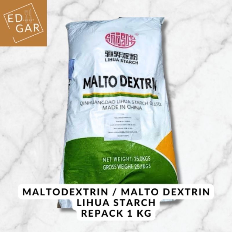 

maltodextrin LIHUA STARCH / malto dextrin repack 1 kg