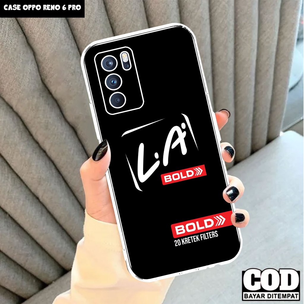 Case OPPO RENO 6 PRO - Casing OPPO RENO 6 PRO Motif ( RKK ) - Softcase Premium Fourside - Bening Tra