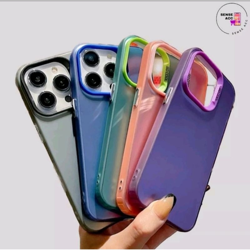 Softcase Casing REDMI NOTE 9 Case Silikon Hybrid IMD Matte Plate Hologram For REDMI Bahan Bagus Taha