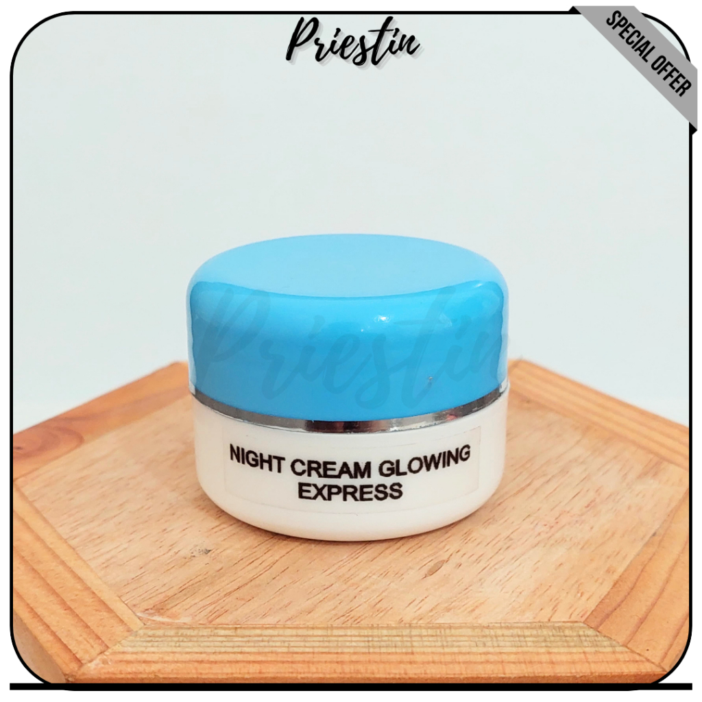 [Farma] Krim Malam Glowing Express 15gr Original