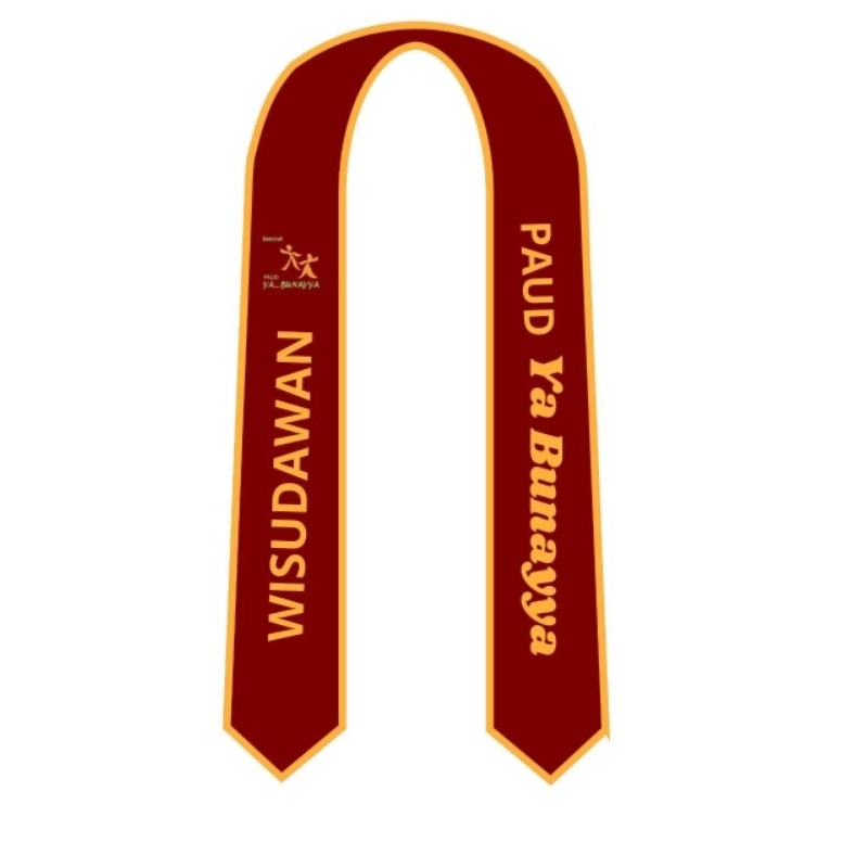 selempang wisuda TK/SD