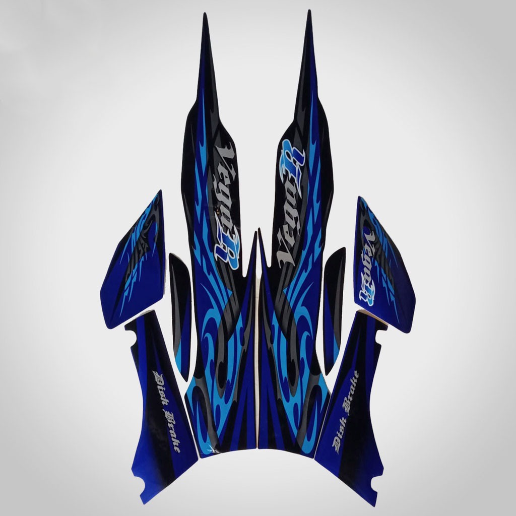 Striping Sticker Yamaha Vega R 2008 Stiker Lis Body Motor Yamaha Vega R 2008 New