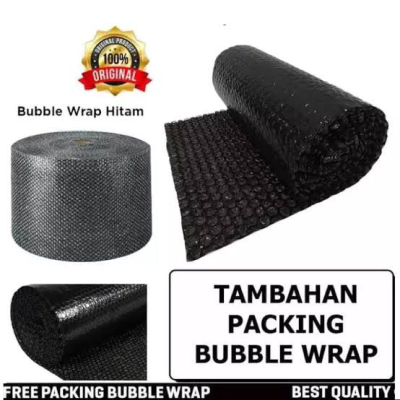 

Bubblewrap tambahan untuk packing lebih aman