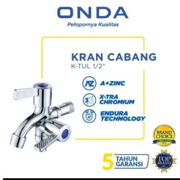 Kran Double Shower/Kran Cabang Shower KTUL