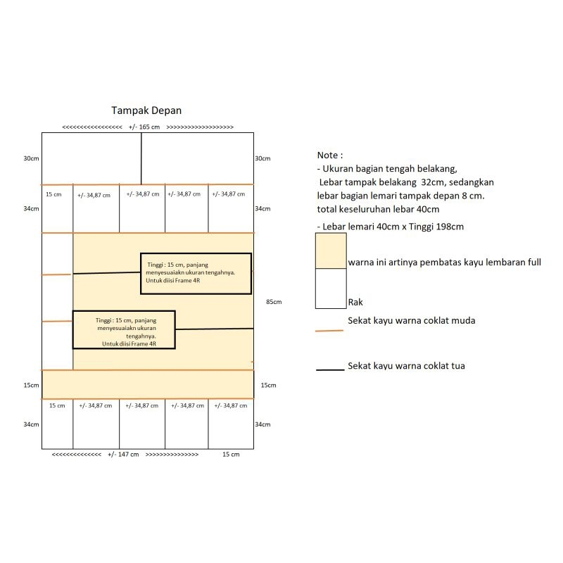 partisi minimalis kayu jati / penyekat ruangan minimalis / partisi minimalis box