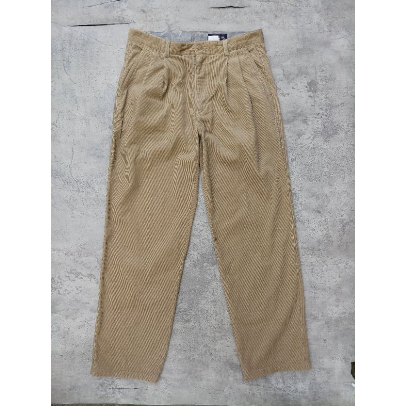 Celana corduroy second | corduroy trousers pants | celana jackfield second | loose