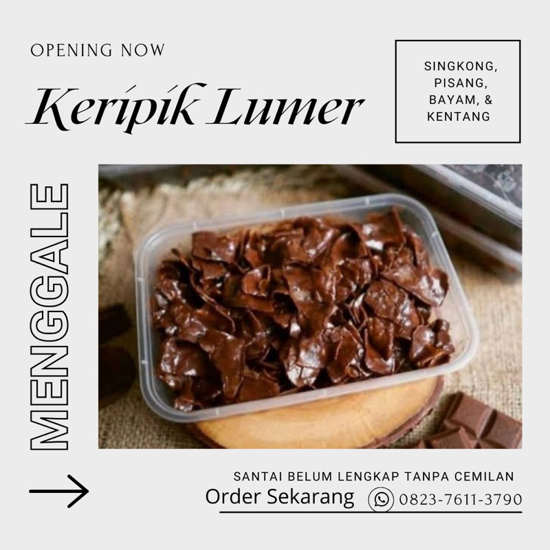 

Keripik singkong Lumer