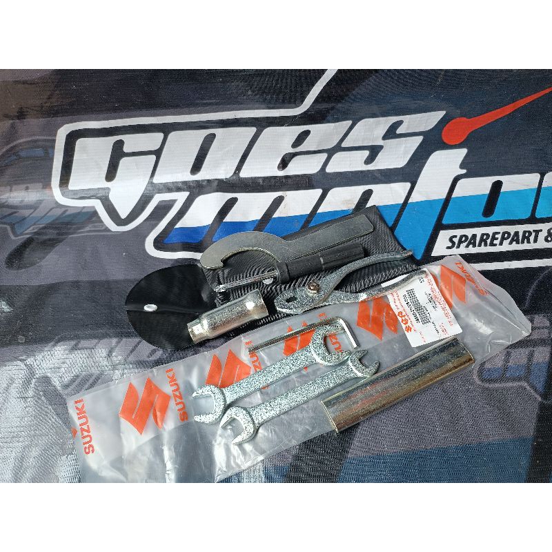 toolkit kunci busi set MOTOR 2TAK RK COOL/SATRIA 2TAK/F1ZR/VESPA/RX KING/NINJA DLL original sgp 0980