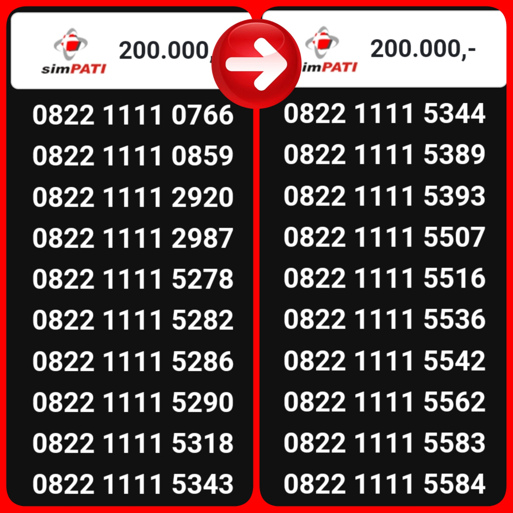 NOMOR CANTIK & REQUEST NOMOR klik cari Nomor Cantik Indonesia @27