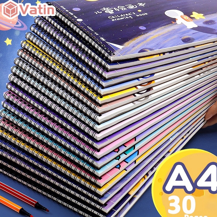 

Pasti Ready Buku MewarnaiA4Buku Gambar AnakA4 Buku Mewarnai Tebal 3 HalamanVatinShop