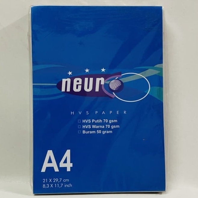 

Promo Terunik Kertas Buram Neuro A4 5gsm