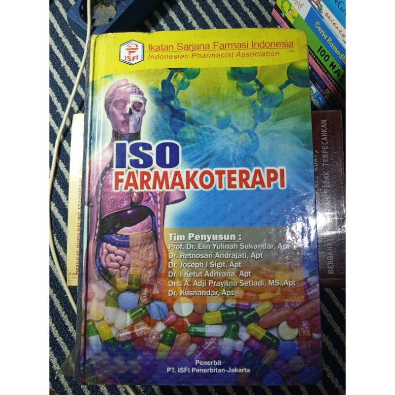 ISO FARMAKOTERAPI, buku used, preloved,original
