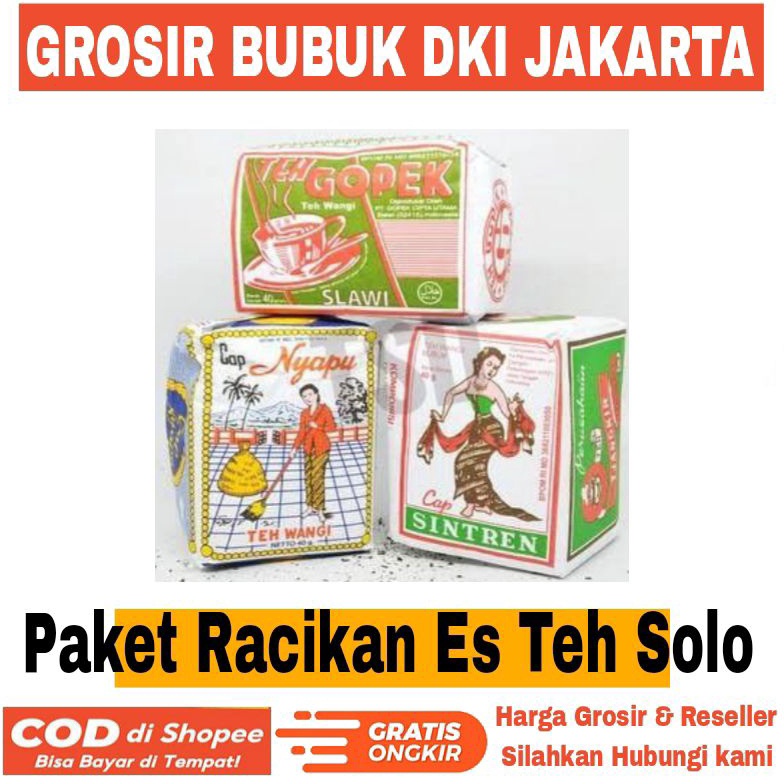 

KODE PRODUK G9DOG551 Racikan Es Teh Solo Paket 3 Teh Tubruk Khas Teh Solo Teh PCl