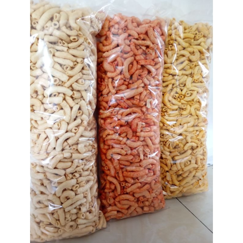 

MAKARONI PIPA KEMASAN 1KG 1BALL (3 VARIAN RASA)