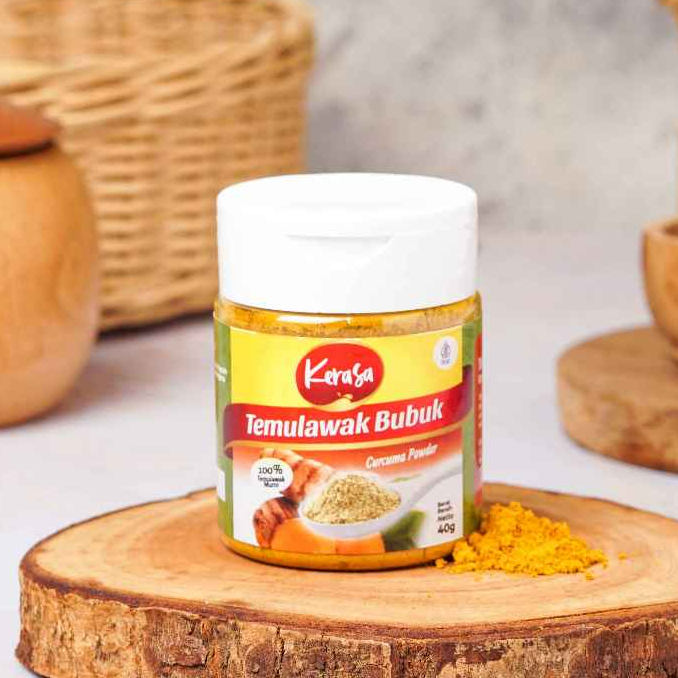 

Kerasa Bubuk Temulawak Pure Organic Turmeric Powder