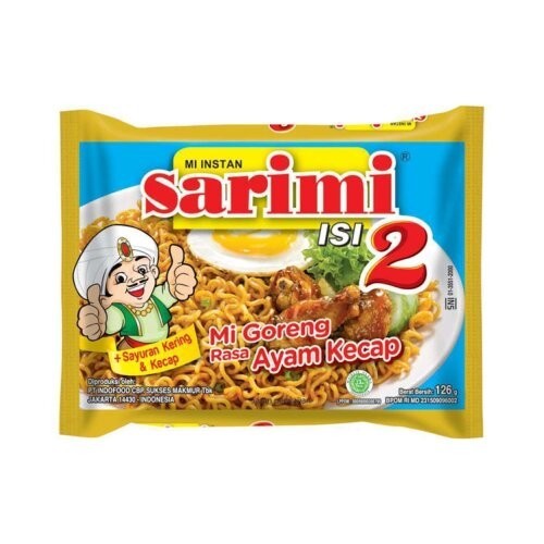 

Sarimi isi 2 Mie Goreng Rasa Ayam Kecap 126 gram