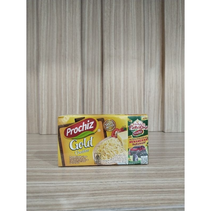 

Keju Prochiz Gold Cheddar 160gr