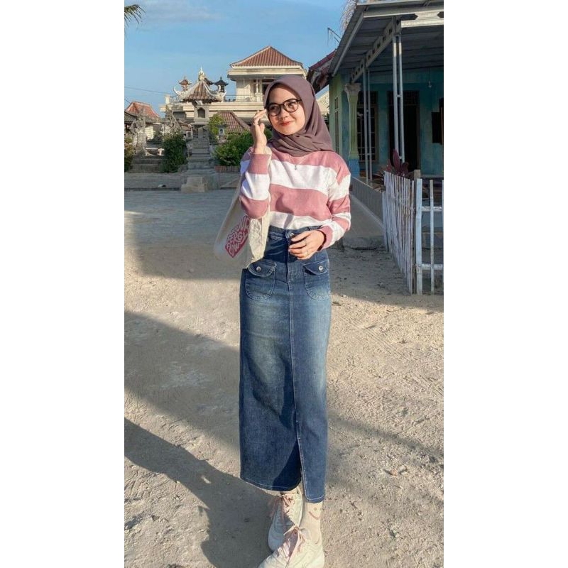 ROK_JEANS_SPAN_REMAJA_KEKINIAN