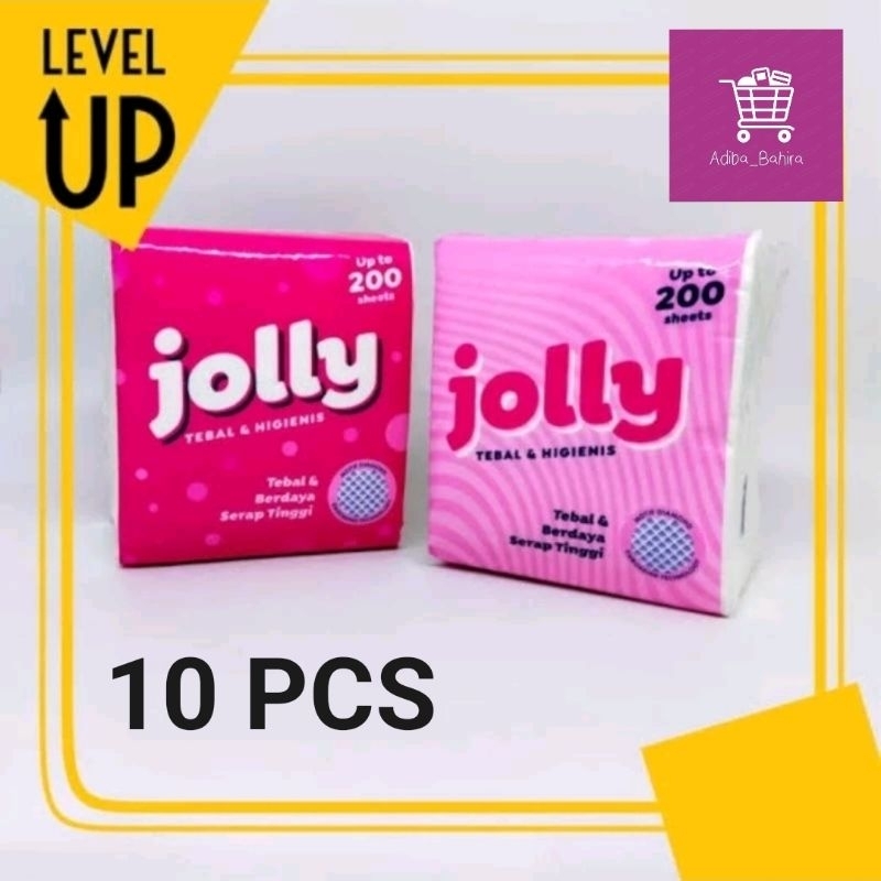 

INSTANT CEPAT KARGO BISA !!! 10 PCS TISU JOLLY POP UP