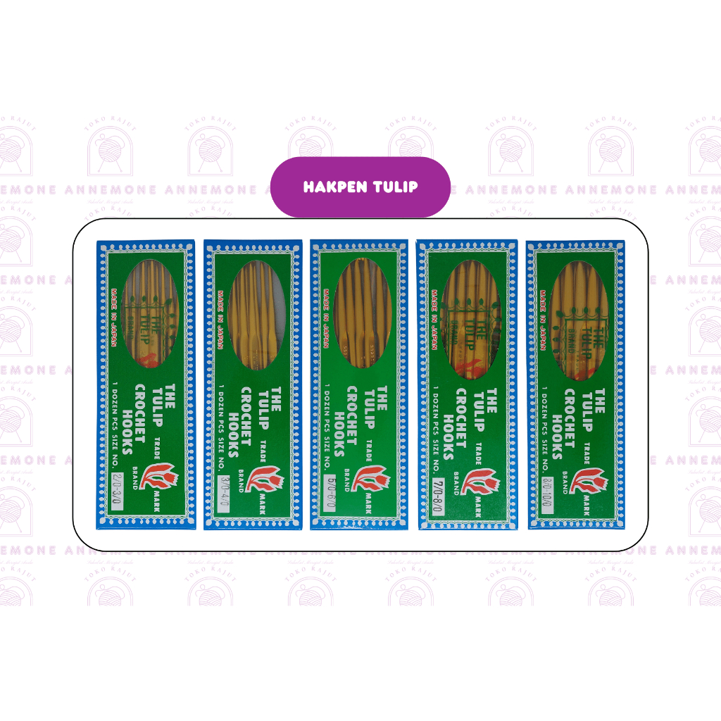 Hakpen (Crochet) Tulip