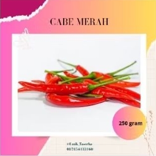 

CABE MERAH BESAR 250 gram