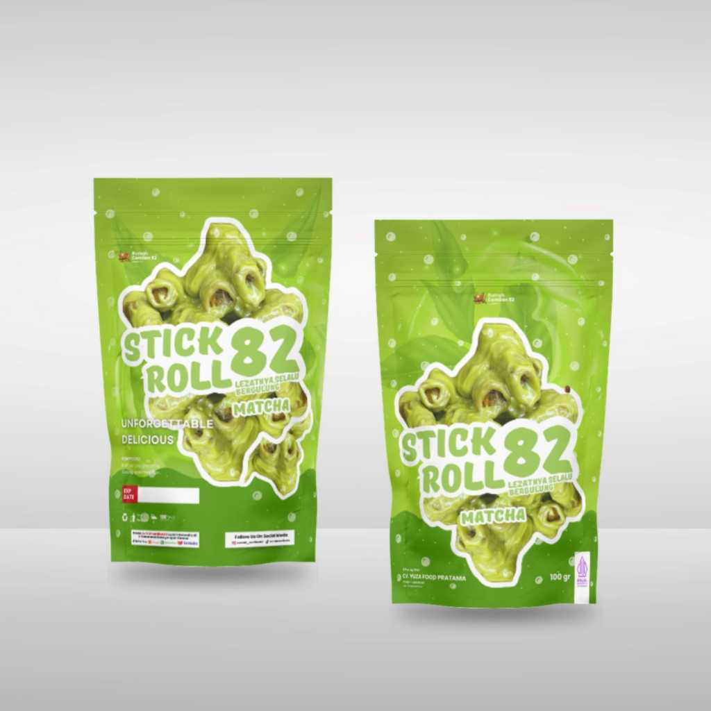 

Stick roll matcha 100 gr | kemasan premium