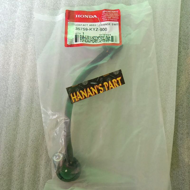 35759-KYZ-900 SWITH NETRAL SWITH INDIKATOR PERSENELING 1234 SUPRA X 125 HELM IN FI & KARBU ORIGINAL 