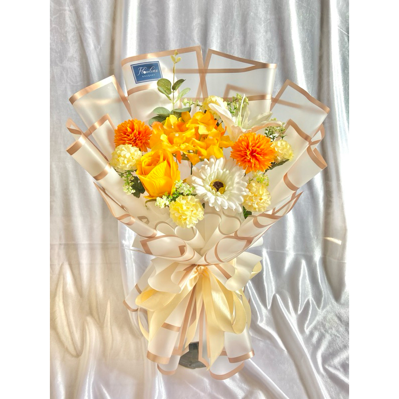 

[flowlinsbouquet] Artificial Mix Flowers Bouquet/Buket Bunga Mix Artificial